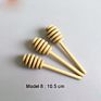 Wooden Honey Dipper for Honey Pots to Dispense Light Rain Honey Accessories Kitchen Supplies Mini Milk Tea Stirring Stick Tools