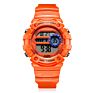 Youngs Pu Strap Ladies Sport Plastic Digital Lcd Display Watch