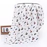 100% Cotton Muslin Swaddle Blanket Tassel 120*110 Cm Wrap Towel for Baby