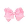 1 Pcs/Lot Girl Boutique Bows with Clip Grosgrain Ribbon Lace Bow Hairpins Kids Hair Accessories