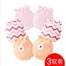 1Pair Cotton Infant Baby Mittens Anti-Scratch Mittens Newborn Safety 3 Pack 0-6 Month