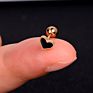 1Pcs 20G Stainless Steel Small Barbell Tiny Stud Earring Women Helix Cartilage Lobe Screw Piercing Cool Waterproof Girl Studs