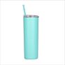 24 Colors in Stock Trends 20Oz Bpa Free Double Wall Stainless Steel Skinny Acrylic Tumbler Cups In