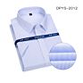 25 Short Sleeve Options 100% Cotton Rts Men's Business Formal Shirt Non Iron Dress Shirt for Men