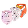 3-Pack Baby Accessories Waterproof Saliva Towel Bandana Drool Baby Bibs