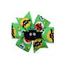 3 Inch Mini Halloween Hair Bows with Clips for Girls Handmade Ghost Pumpkin Pinwheel Hair Clips Hair Pin Accessories