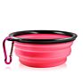 450Ml Collapsible Dog Bowl Bpa Free Pet Travel Camping Bowls Dog Bowl for Travel