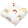 Arrivals Rainbow Sun Bamboo Cotton Soft and Breathable Muslin Swaddle Blanket Newborn Baby Wrap Set