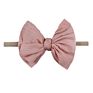 Baby Girls Elastic Bow Headband Hair Bows Knot Nylon Hair Bands Newborn Toddler Kids Headwear Hair Accessories