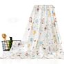 Cartoon Printing 100% Organic Cotton Muslin Baby Swaddle Blanket