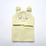 Cat Knitted Pom Hat Boys Girls Cute Soft Cotton Warm Scarf Kids Autumn