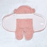 Cotton Lamb Cashmere Comforter Super Soft Baby Wrap Swaddle Blanket Baby Sleeping Bag Newborn Organic