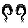 Customised Stainless Steel Twist Hooks Pvd Plating Ear Hanger Weights Ear Piercing Tunnels Stretcher
