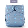 Elinfant Product Reusable Cloth Diapers Cover Pure Color Baby Waterproof Nappy Cover Washable Baby Diaper Cover