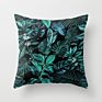 Fashionable Tropical Plant Polyester Hugging Pillow Case Office Fabric Sofa Cushion Cover Home Peach Skin Pillow Case