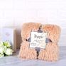 Fluffy Candy Color Flannel Cozy Soft Photo Posing Baby Blanket Kids Bedding Quilt Sofa Backseat Cover Pet Blanket