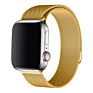 For Iwatch Band Stainless Steel Strap Milanese Magnetic Loop Series 1 2 3 4 5 6 7 for Gold Apple Watch Band