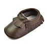 Genuine Leather Tassel Baby Shoes Moccasins Slip on Infant Shoes