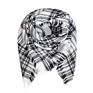 Girls Boys Warm Tassels Plaid Scarf Ski Wrap Shawls for Children