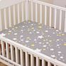 Guava Lotus Travel Crib Fitted Sheet with Name Grow Wild Crib Sheet Cotton Standard Crib Toddler Sheets