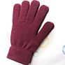 Hf Adult Warm Thicken Plush Cashmere Plam Knitted Gloves