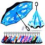 Innovated C Handle Reserve Double Layer Umbrella Double Ribs Umbrella