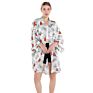 Kimono Beach Wear 100%Viscose Kimonos Women Floral Print Kimono