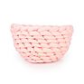 Luxury Dog Bed Creativity Foldable Knit Handmade Pet Products Colorful Wicker Pet Bed Cat