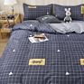 Luxury Printed Pillow Case Bed Sheet and Quilting Comforter Sets Quilt Bedding 4 Piece
