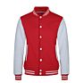 Men Unisex Button down College Letterman Bomber Jackets Baseball Varsity Jacket