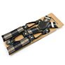 Men's Button End Suspenders 3.5*125Cm Y-Back Adjustable Elastic Tuxedo Suspenders