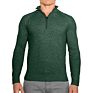 Men's Knit Sweater Long Sleeve Slim Fit 1/4 Quarter Zip Pullover High Sweater Men's Sports Soft Sweater