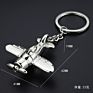 Metal Airplane Shape Key Chain Birthday Christmas Gifts for Keychain Sets