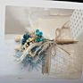 Mini dried flower bouquet