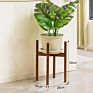 Multiple Indoor Outdoor 5 Tier 6 Potted Rack Shelf Planter Display Flower Pot Holder Bamboo Plant Stand