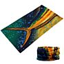 Neck Gaiter Sun Headwear Tubular Bandana Bule Color Tube Sports Seamless Headwear Fishing Bandana