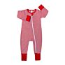 Newborn Cotton Print Long Sleeve Zipper Style Baby Kids Stripe Cheetah Leaf Print Autumn Zip up Bodysuits Sleeper Romper