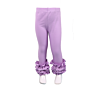 No Moq Rts Icing Pants Kids Clothes Baby Clothing Cotton Solid Icing Leggings Girls Icing Ruffle Pants