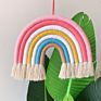 Nordic Style Home Wall Decor Macrame Rainbow