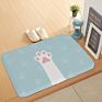 Personalized Cat Paw Print Kitchen Anti-Skid Door Mat