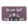 Personalized Designs Funny Cute Door Mat Black and White Brown Long Luxury Modern Doormat