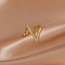 Personalized Stackable Cubic Zirconia Peach Heart Engagement Wedding Promise Toppik Accessories Love Knot Pinky Joint Ring
