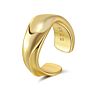 1PCS 18K gold plated ear clip women