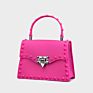 Rivet Jelly Purse Bags Women Sling Bags Designer Pvc Handbags Famous Brands Bags