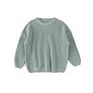 Rts Kids Long Sleeve Girl Boutique Clothing Design Solid Color Kids Oversize Pullover Sweater