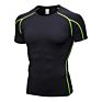 S-Xxl Men Short Sleeve Compression Shirt Base Layer Undershirts Active Athletic Dry-Fit Top