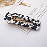 Sales Colors Acrylic Hair Clips with Small Moq Rectangular Hollowed-Out Acetate Hair Clips for Women