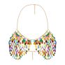 bra body chainchain bikini