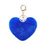 Sell Cheer Heart Key Chain Fluffy Keychain Pompom Tassel Pompom Ball Pom Pom Keychain