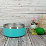 Sell Dog Food Bowl Double Wall Pet Food Feeding Stainless Steel Dog Bowl Anti-Slip Power Coated 9 Color in Stock